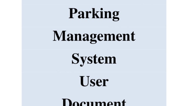 The Road to Efficient Parking: Harnessing the Power of Car Park Management Systems
