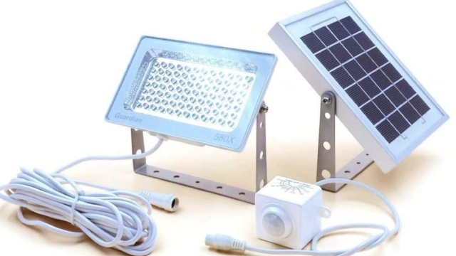 Illuminate the Night With Solar Flood Lights: Harnessing the Power of the Sun